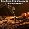 SVV24 Oudh Dhoop Cone Arabic Incense | Premium and Long Lasting Aroma Dhoop Cone for Puja | (Pack of 20 Cones)