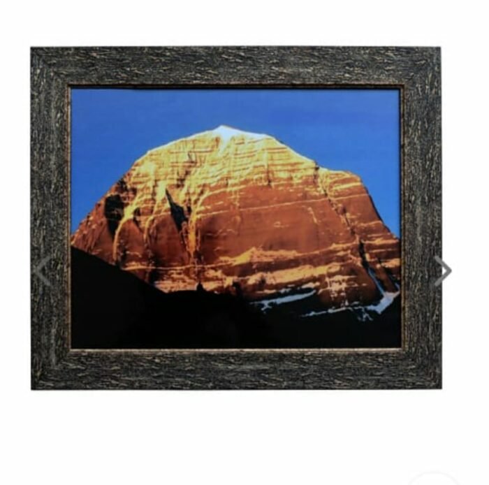 SVV24 MOUNT KAILASH Morning Sunrise PHOTO with FRAME (Pack of 1 )