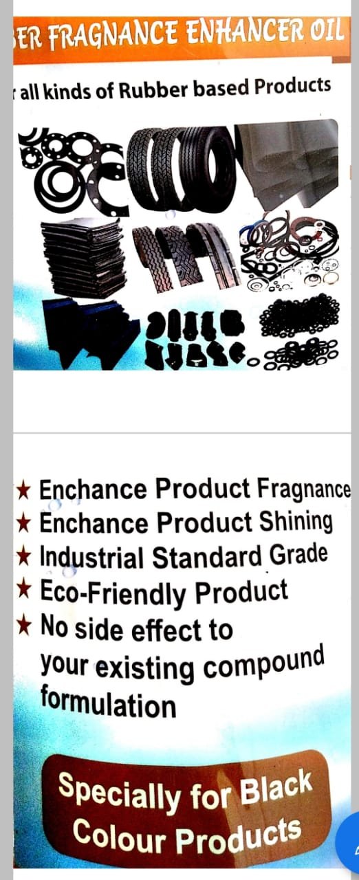 Rubber Fragrance Enhancer Oil | Rubber Fragrance | Premium Fragrance | Pack of 5 Ltr Can |