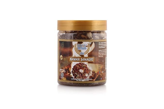 SVV24 Hawan Samagri | 100% Pure & Natural Pooja Essentials – 200g Pack